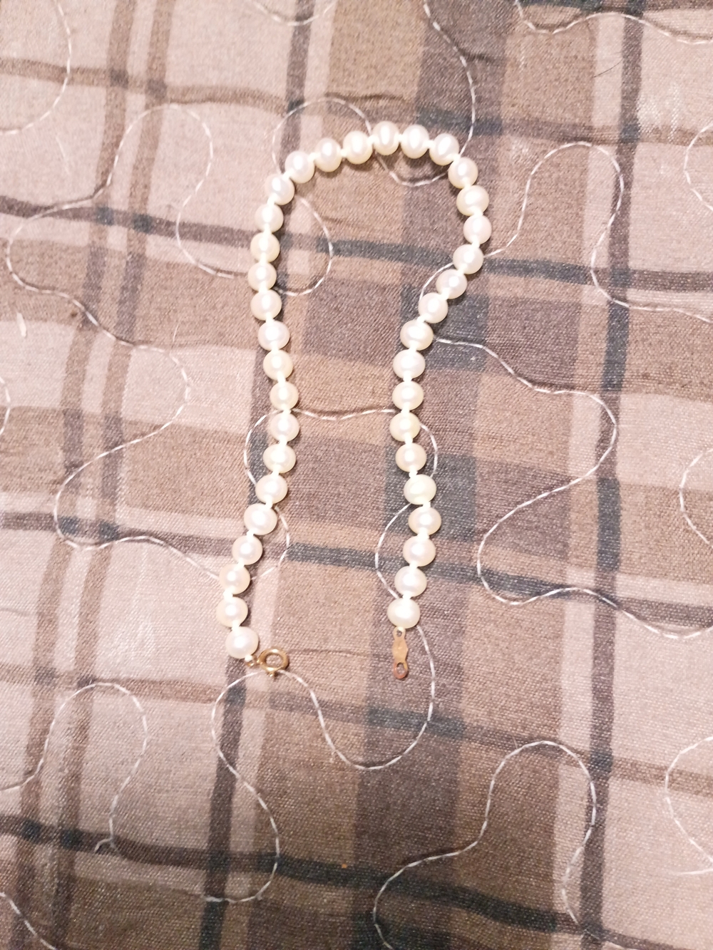 Elegant White Pearl Bead Bracelet Classic Women’s Jewelry